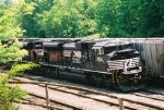 NS 2734 surrounded by trees